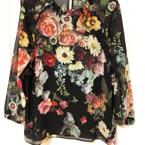Ted Baker Floral Top, Blouse - Picture 1 of 2